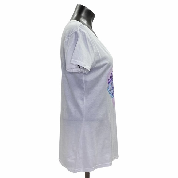 MERMAID Life Short Sleeve V-neck Graphic T-Shirt - Picture 4 of 10